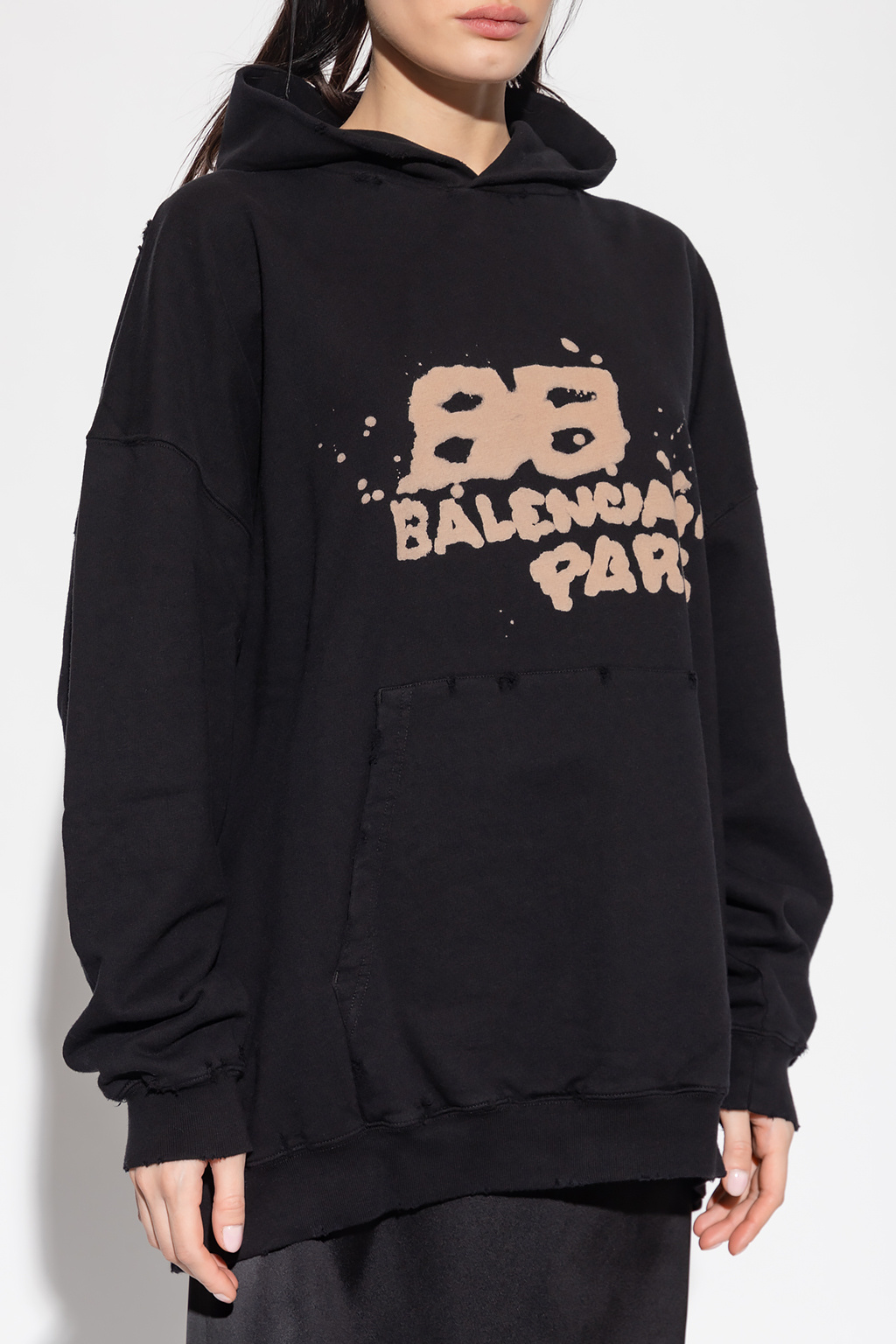 Balenciaga cheap hoodie selfridges